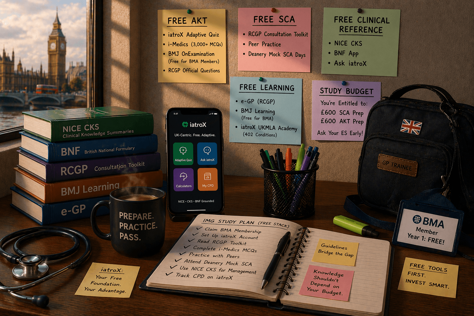 Free Resources for IMGs Preparing for MRCGP: Where to Start with Zero Budget