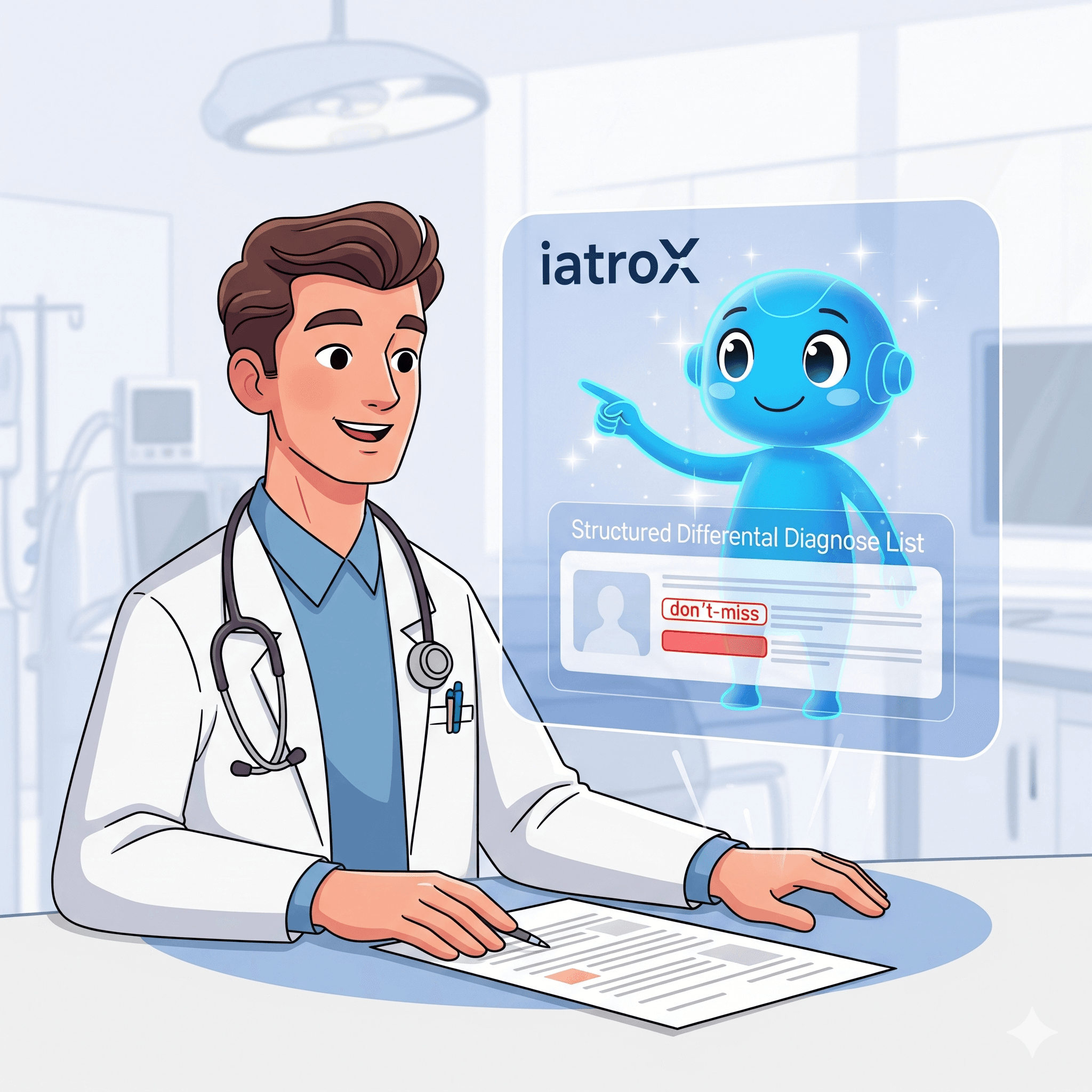 AI-powered differential diagnosis: a new partner in clinical reasoning (UK/NHS)