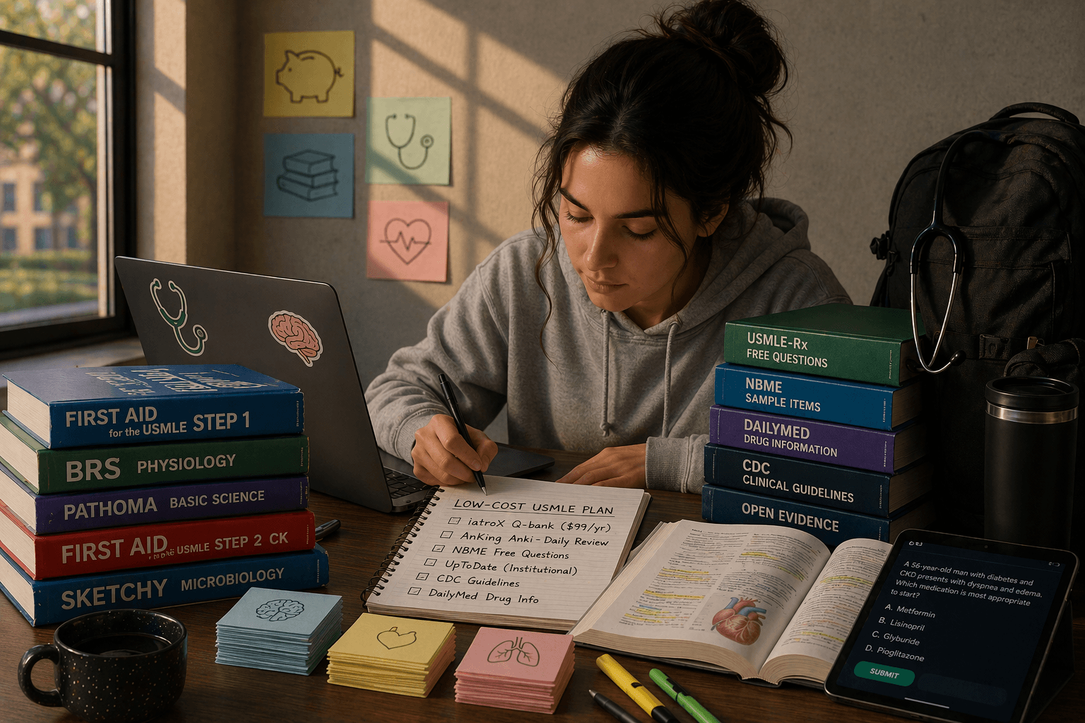 Best Free USMLE Resources 2026: A Cost-Effective Study Stack