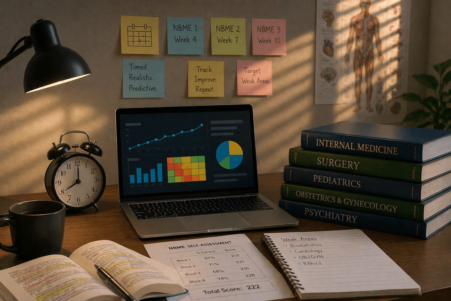 NBME Self-Assessments: How to Interpret Your Score and Adjust Your Study Plan