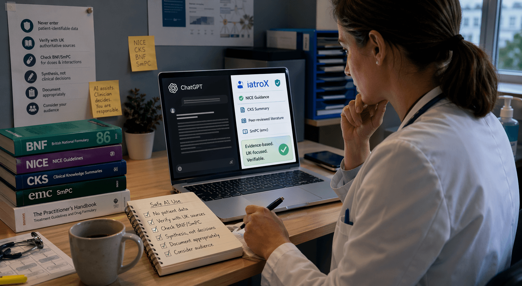 Should You Use ChatGPT for Clinical Decision Support? A UK Clinician's Practical Guide to AI Safety, Guidelines, and Governance