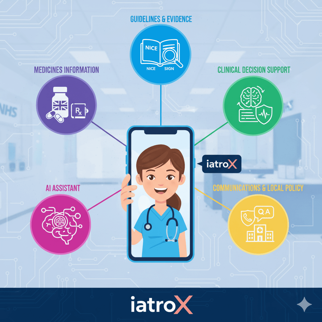 The 2025 clinician’s toolkit: best apps & platforms for doctors, ACPs, pharmacists (incl. iatroX, BNF, Accurx, UpToDate & more)