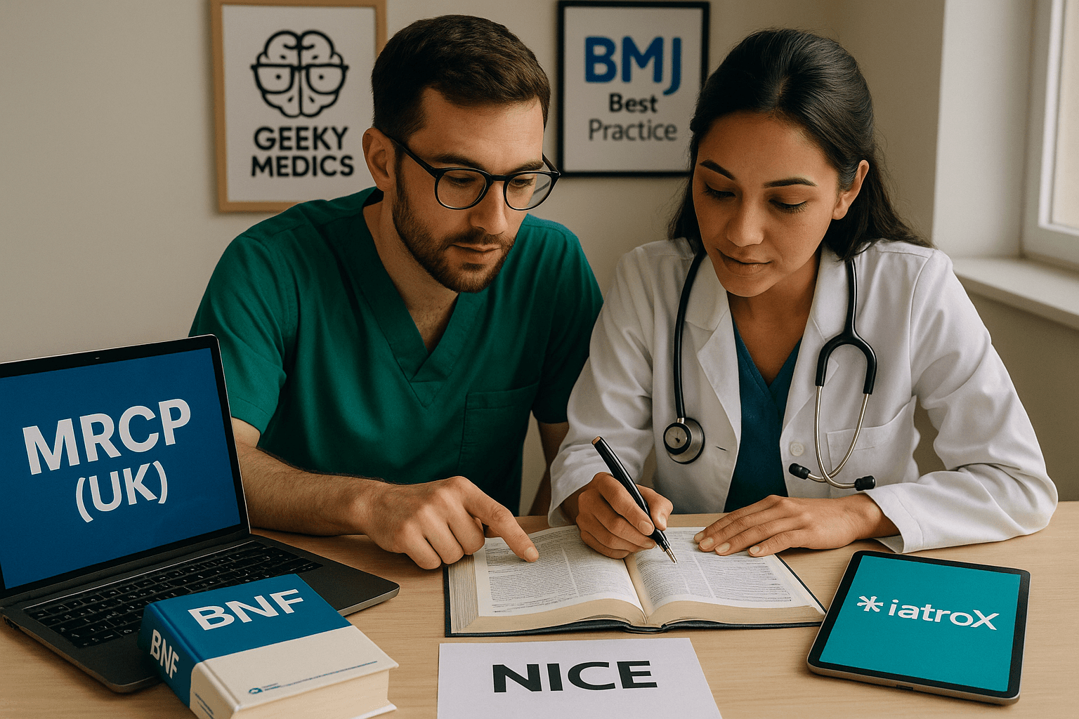 IMT 2025: free & low-cost MRCP (Part 1/2) and PACES resources — Geeky Medics, BMJ Best Practice, iatroX & more
