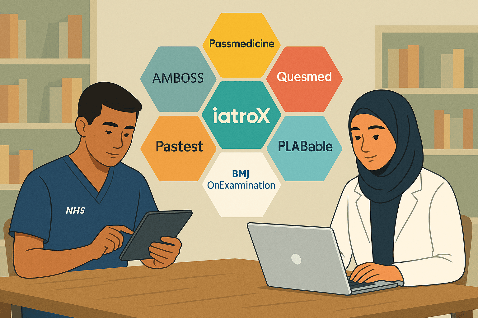 UK medical exam prep: a deep dive into iatroX, Amboss, Passmedicine, Quesmed, Pastest, and PLABable