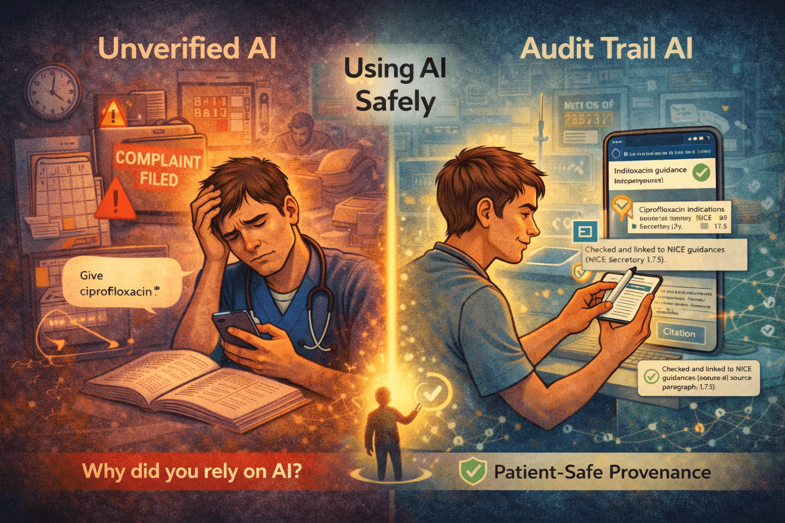 If AI makes a mistake, am I liable? A UK clinician’s guide to “human-in-the-loop” safety