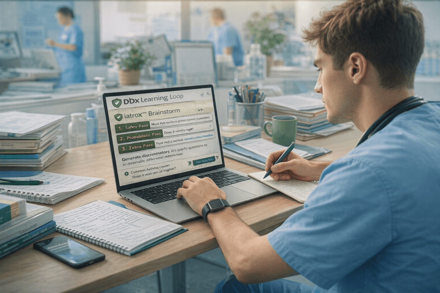 Featured image for From Case to Competence: A DDx Learning Loop Using AI (Students + FY + GPST)
