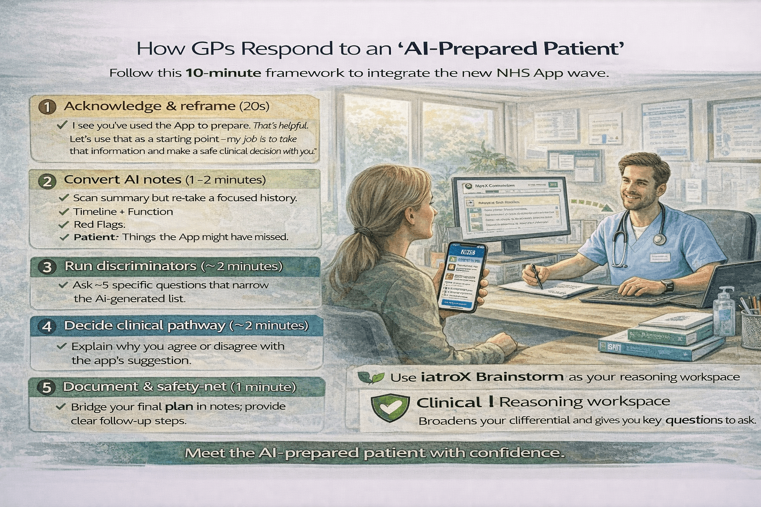 The AI-Prepared Patient, Now at Scale: A Consultation Workflow That Works