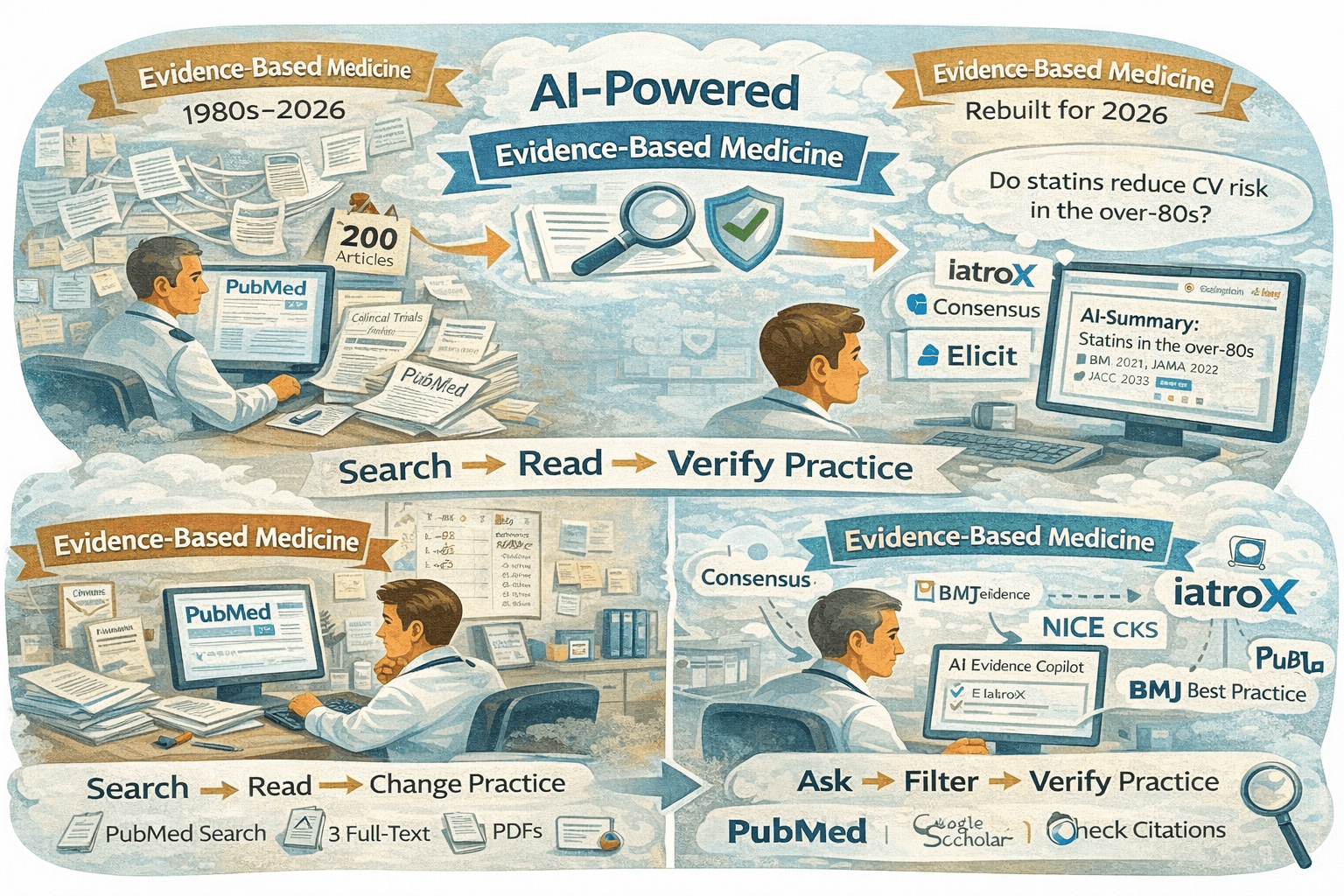 Beyond PubMed: How AI Summaries Are Changing Evidence-Based Practice