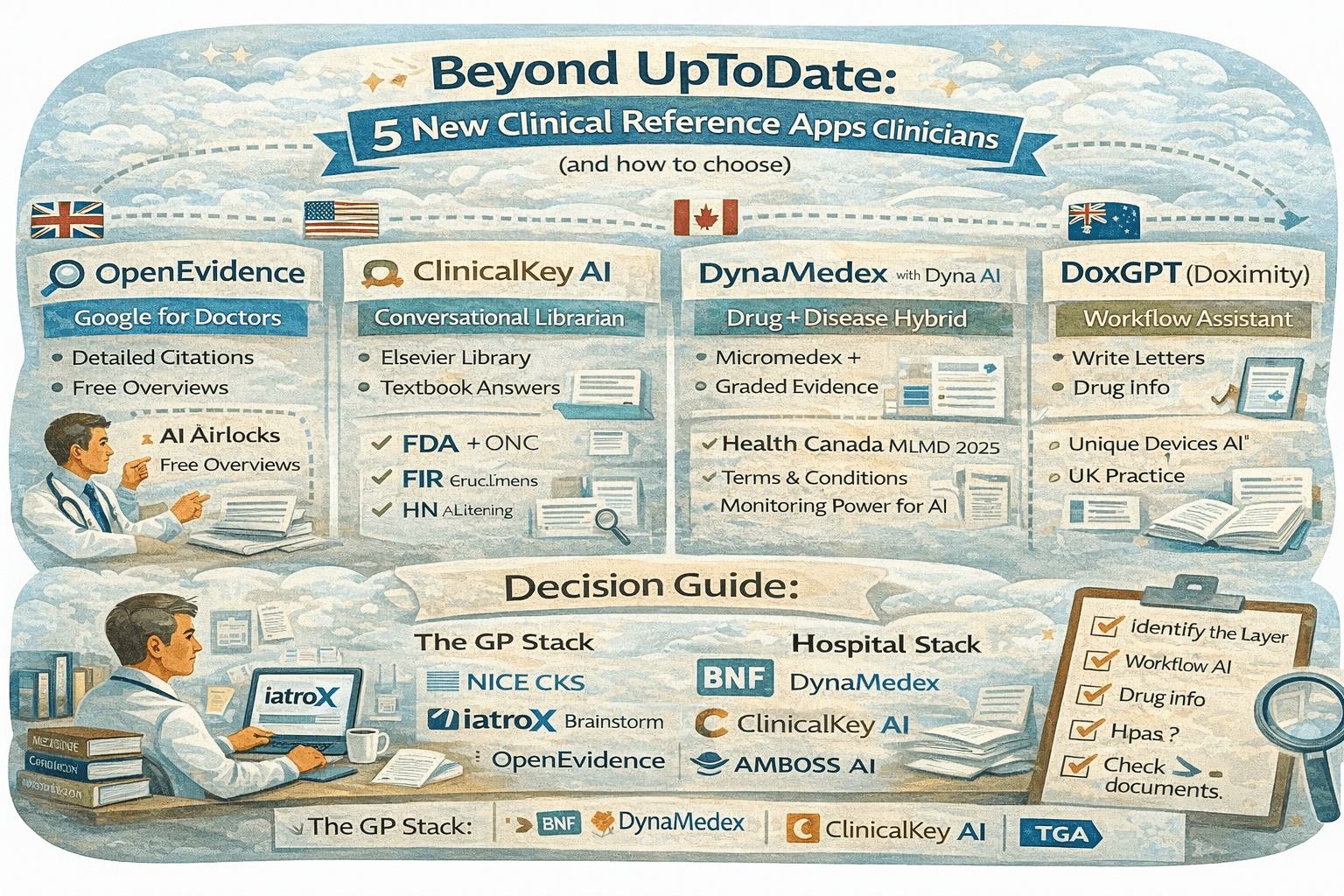 Beyond UpToDate: 5 New Clinical Reference Apps Clinicians Should Know (and how to choose)