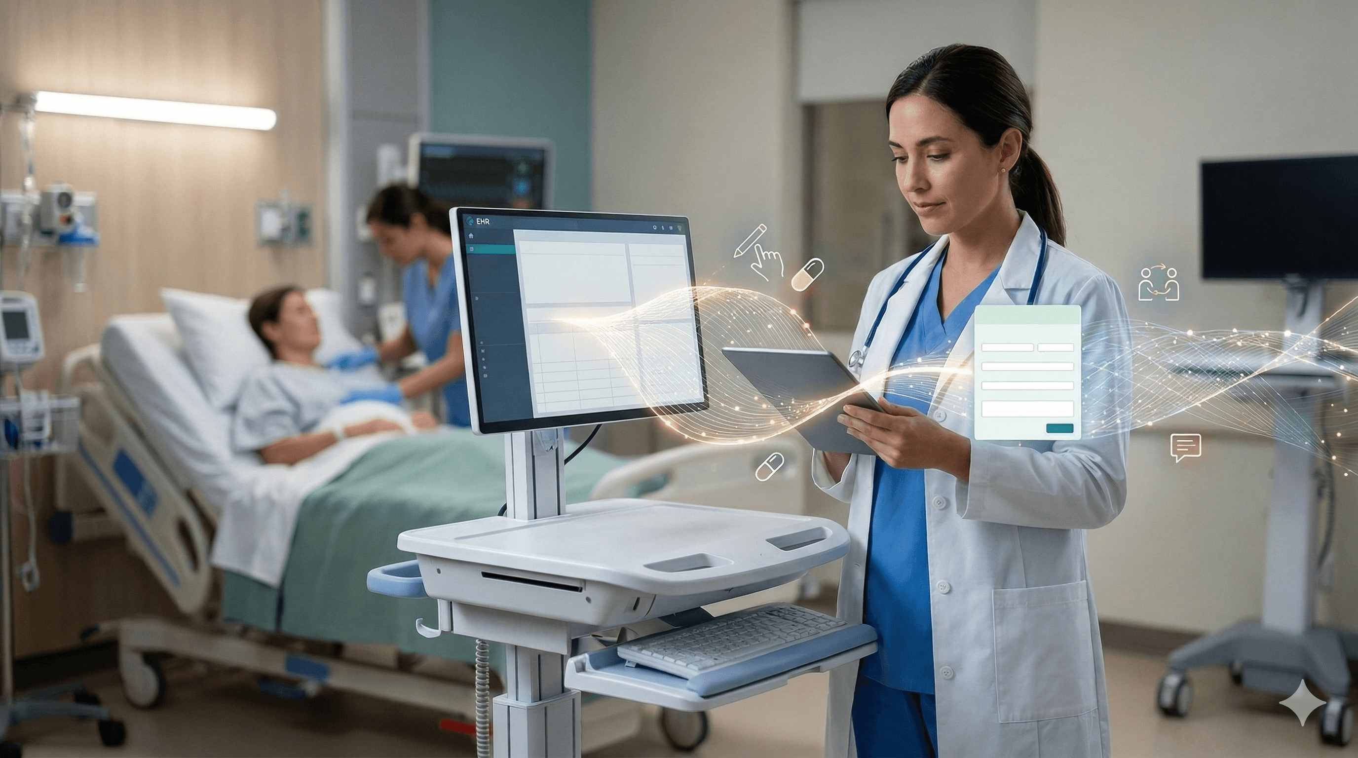 Featured image for From Browser Tab to Bedside Workflow: The New Clinical AI Battleground