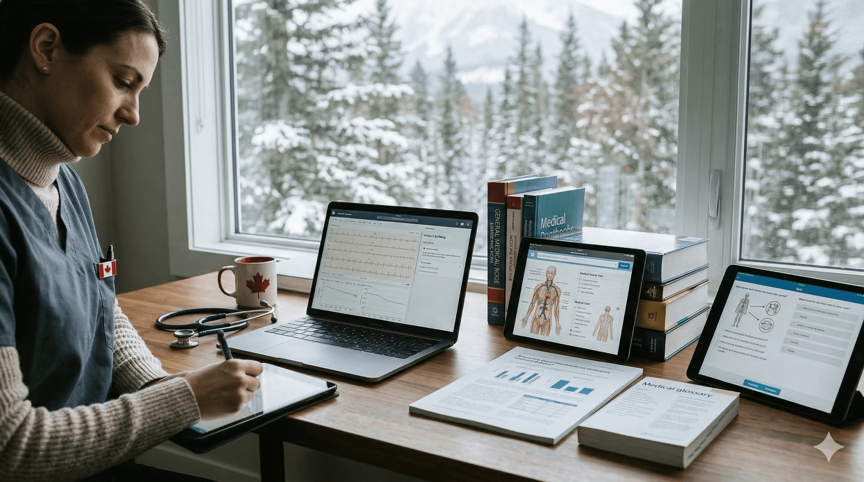 Tali AI vs AMBOSS vs iatroX in Canada: documentation, evidence, or exam prep?