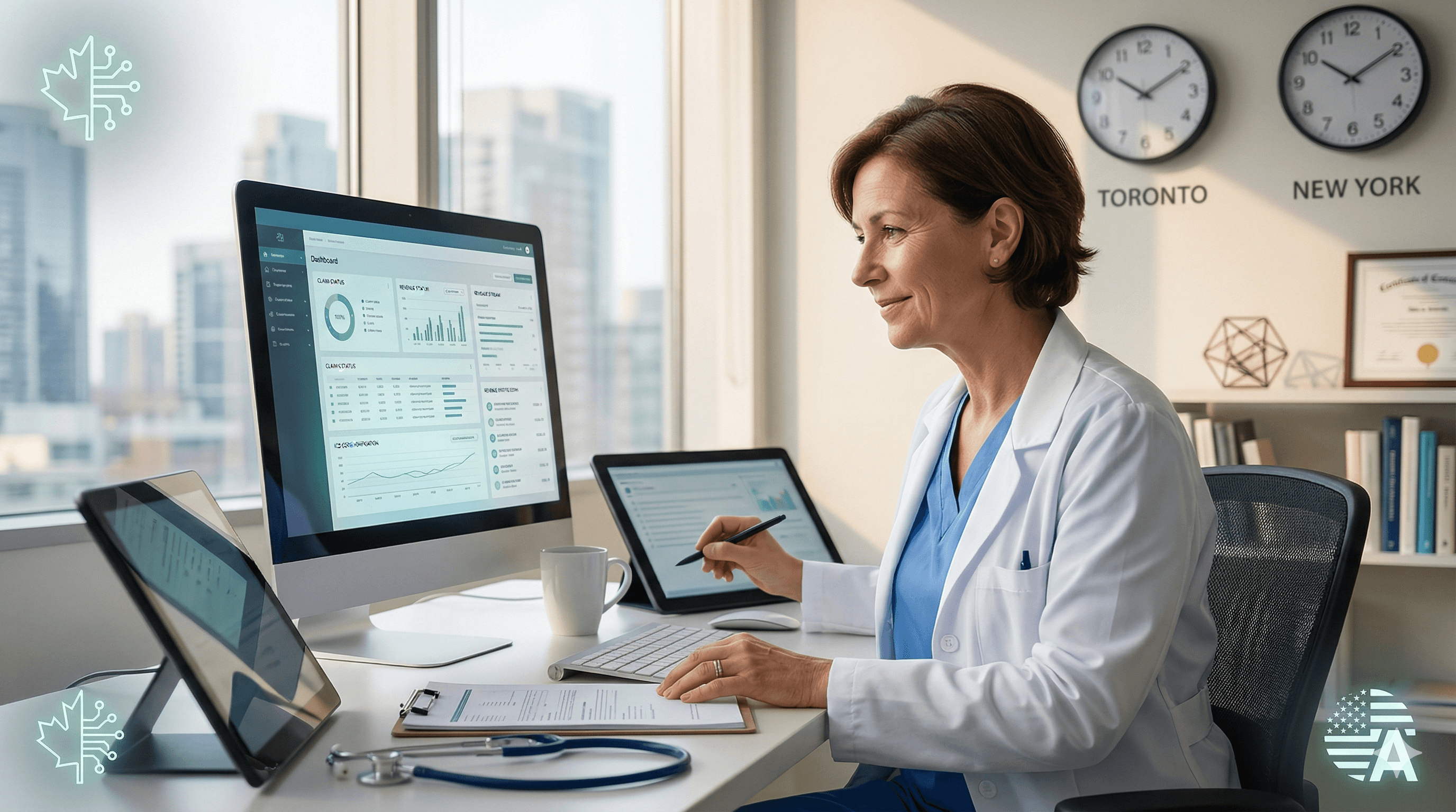 Tali and OpenEvidence Just Launched Billing Agents. Canada and the US Are Converging on the Same Moat