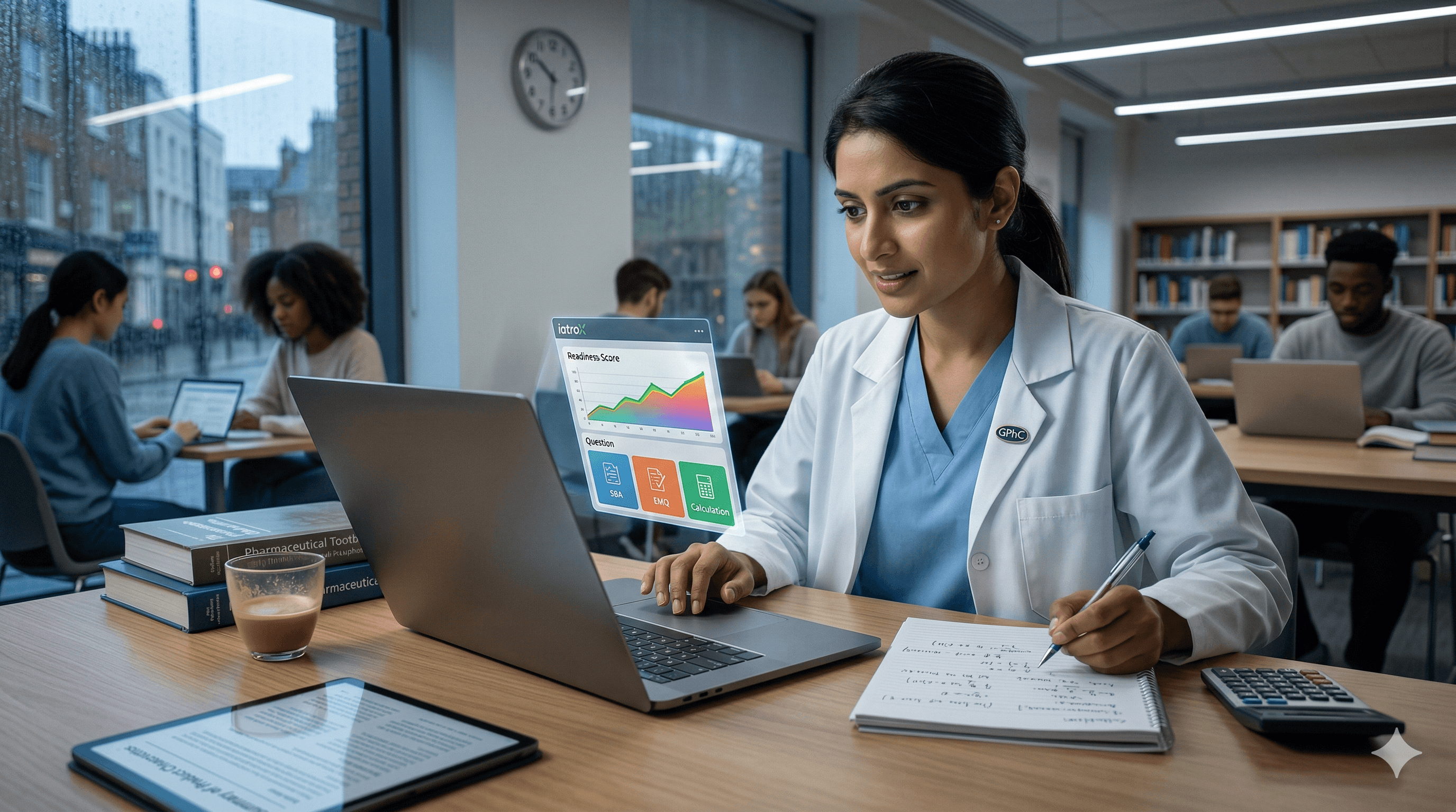 GPhC Registration Assessment: The Only AI-Adaptive Q-Bank