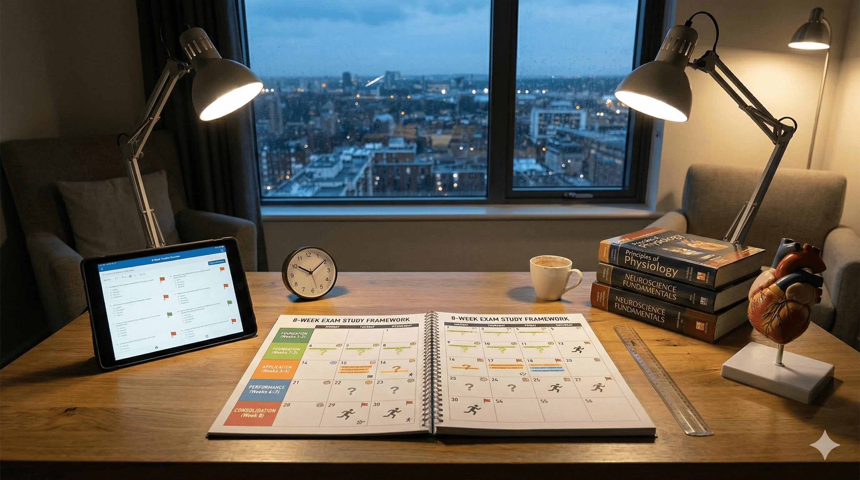 Your 8-Week Exam Revision Plan: A Template for Any Medical Exam