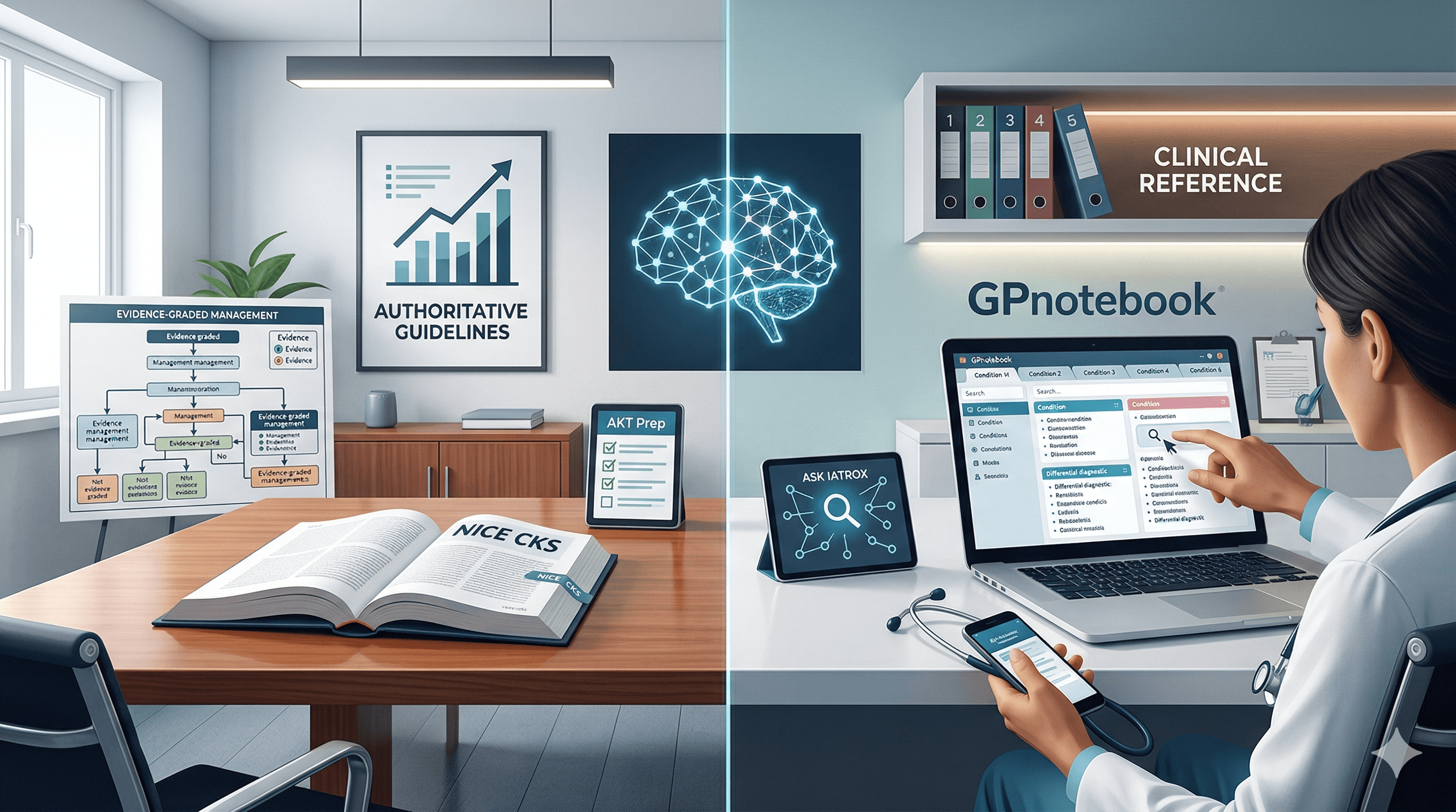 GPnotebook vs NICE CKS: Which Clinical Reference Should GP Trainees Use Daily?