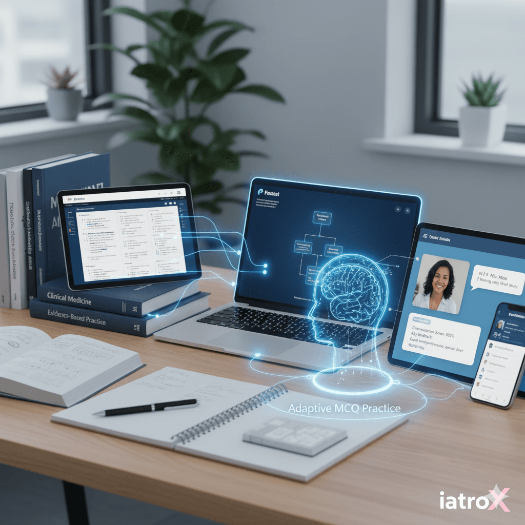 AI, MCQs & OSCEs: a 2025 playbook for UK medical exams (AKT, MRCP & SCA/PACES)