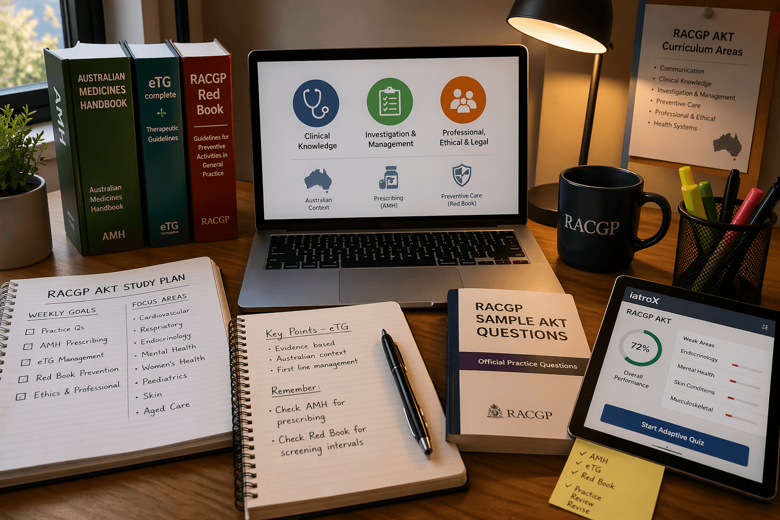How to Study for the RACGP AKT (2026): Australian GP Fellowship Exam Resources
